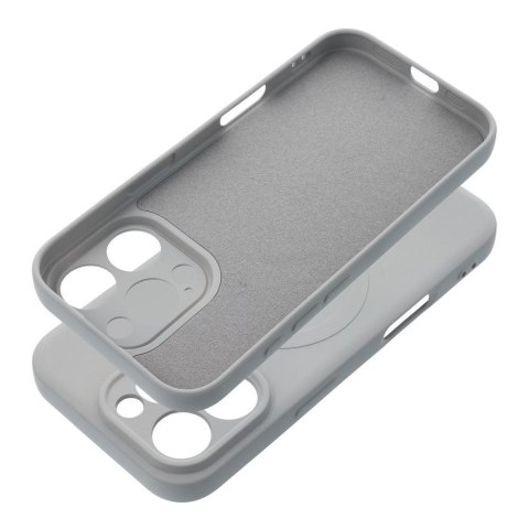 Futerał do iPhone 16 PRO Silicone Mag Cover zgodny z MagSafe tytanowy
