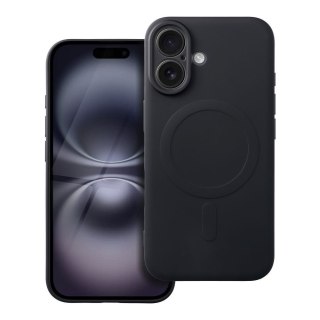 Futerał do iPhone 16 Silicone Mag Cover zgodny z MagSafe czarny