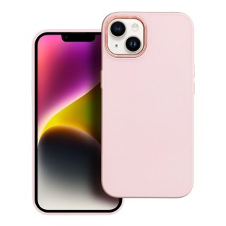 Etui na iPhone 16e (SE 4 2025) / 17e Frame pudrowy róż