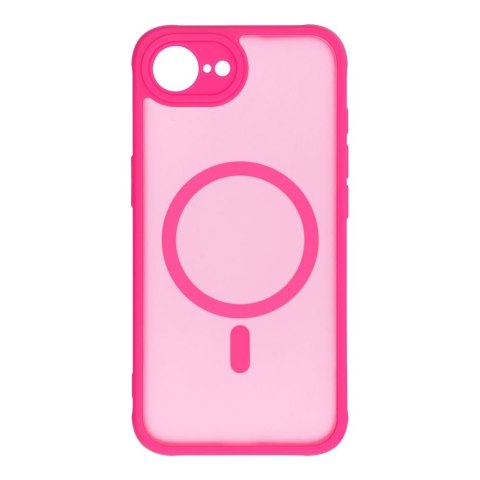 Futerał do iPhone 16e (SE 4 2025) / 17e Full Matte Mag Cover zgodny z MagSafe różowy