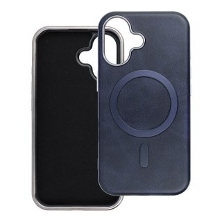 Futerał do iPhone 16e (SE 4 2025) / 17e Gentleman Mag Cover zgodny z MagSafe granatowy