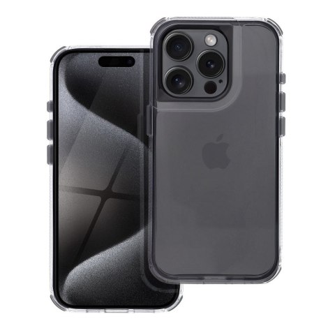Futerał do iPhone 16e (SE 4 2025) / 17e Matrix Clear czarny