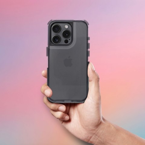 Futerał do iPhone 16e (SE 4 2025) / 17e Matrix Clear czarny