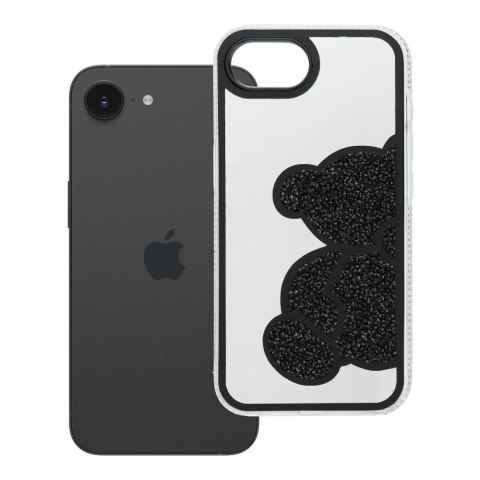 Futerał do iPhone 16e (SE 4 2025) / 17e Teddy Bear czarny