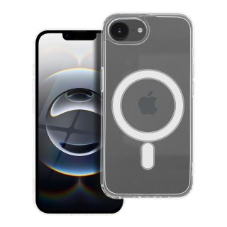 Futerał do iPhone 16e (SE 4 2025 Clear Mag Cover (MID) zgodny z MagSafe transparentny