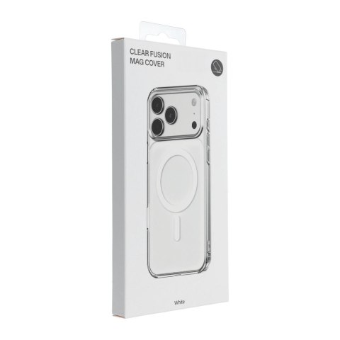 Futerał do iPhone 16e (SE4 2025) / 17e Clear Fusion Mag Cover zgodny z MagSafe biały