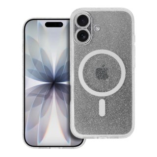 Futerał do iPhone 17 Clear Mag Cover (STR / CAMERA PROTECTION) zgodny z MagSafe transparentny glitter