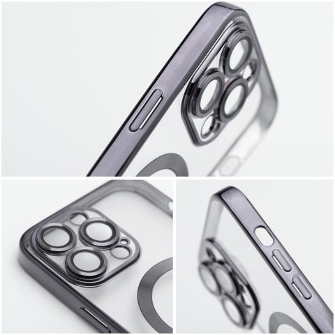 Futerał do iPhone 17 Electro Mag Cover zgodny z MagSafe czarny