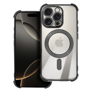 Futerał do iPhone 17 PRO Antishock Electro zgodny z MagSafe czarny