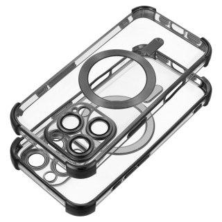 Futerał do iPhone 17 PRO Antishock Electro zgodny z MagSafe czarny