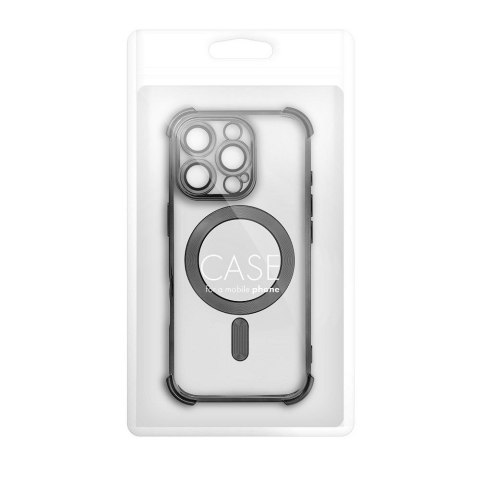 Futerał do iPhone 17 PRO Antishock Electro zgodny z MagSafe czarny