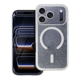 Etui na iPhone 17 PRO Clear Mag Cover (Str / Camera Protection) zgodne z MagSafe transparentne glitter