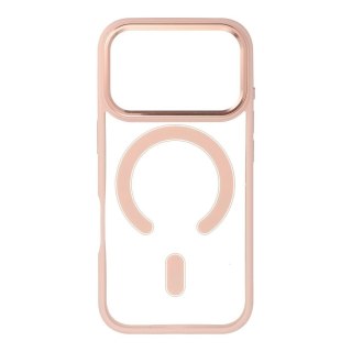 Etui na iPhone 17 PRO Color Edge Mag Cover zgodne z MagSafe różowe