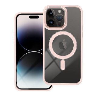 Etui na iPhone 17 PRO Color Edge Mag Cover zgodne z MagSafe różowe