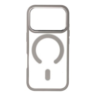 Futerał do iPhone 17 PRO Color Edge Mag Cover zgodny z MagSafe tytanowy szary