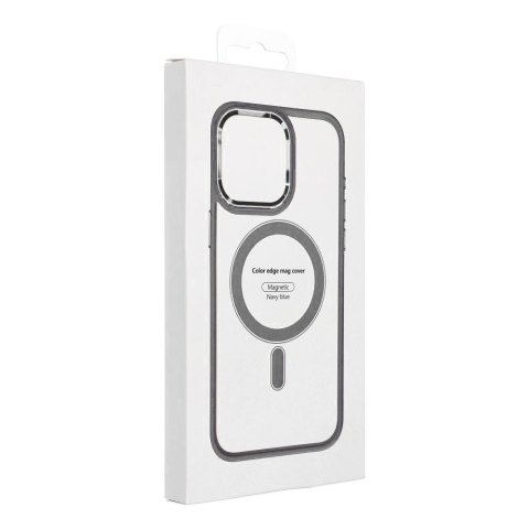 Futerał do iPhone 17 PRO Color Edge Mag Cover zgodny z MagSafe tytanowy szary