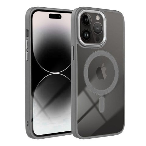 Futerał do iPhone 17 PRO Color Edge Mag Cover zgodny z MagSafe tytanowy szary