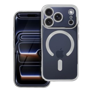 Etui na iPhone 17 PRO Electro Mag Cover zgodne z MagSafe srebrne