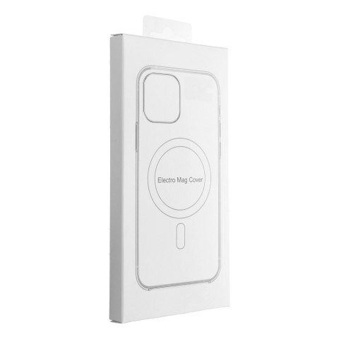 Etui na iPhone 17 PRO Electro Mag Cover zgodne z MagSafe srebrne