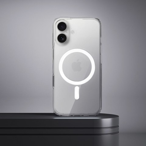 Etui na iPhone 17 PRO MAX Clear Mag Cover Elite (Str / NIEŻÓŁKNĄCY / Camera Control Button) zgodne z MagSafe transparentne