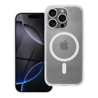 Futerał do iPhone 17 PRO MAX Clear Mag Cover (STR / CAMERA PROTECTION) zgodny z MagSafe transparentny glitter