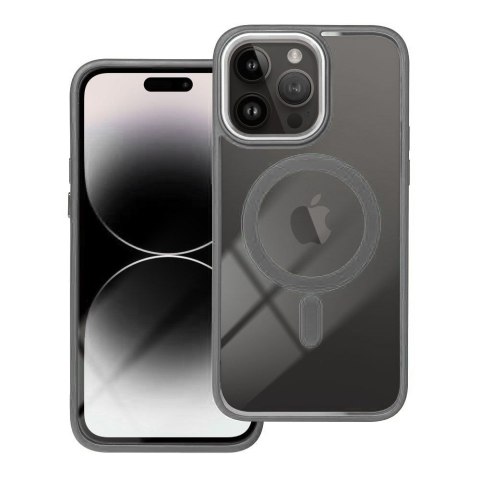 Futerał do iPhone 17 PRO MAX Color Edge Mag Cover zgodny z MagSafe tytanowy szary