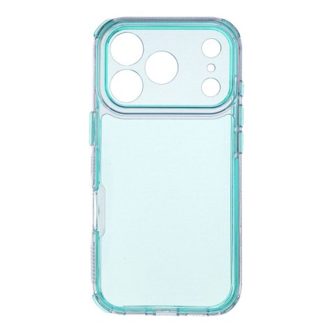 Futerał do iPhone 17 PRO Matrix Clear miętowy