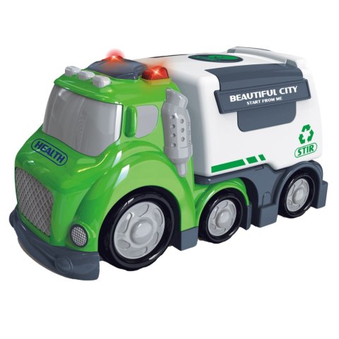 WOOPIE Śmieciarka CITY TRUCK Efekty Dźwiękowe i Świetlne