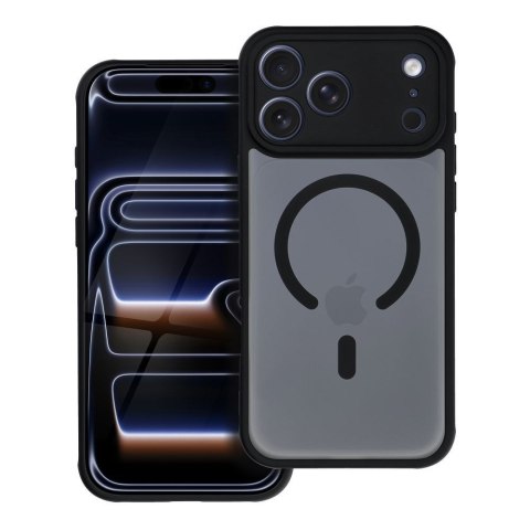 Futerał do iPhone 17 PRO MAX Full Matte Mag Cover zgodny z MagSafe czarny
