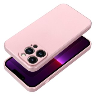 Futerał do iPhone 17 PRO Metallic różowy