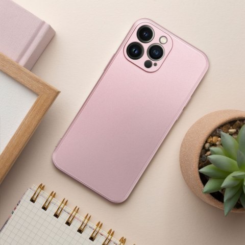 Futerał do iPhone 17 PRO Metallic różowy