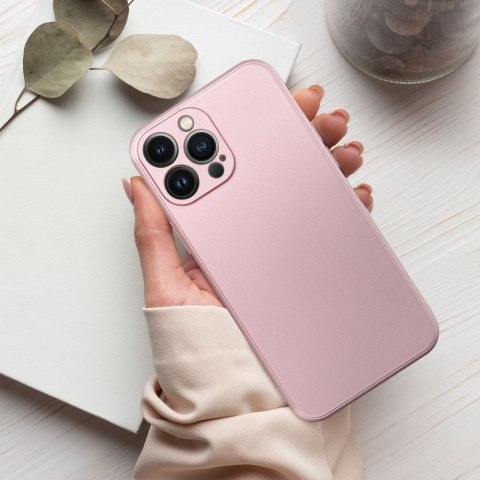 Futerał do iPhone 17 PRO Metallic różowy