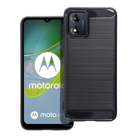 Futerał do Motorola E13 Carbon czarny