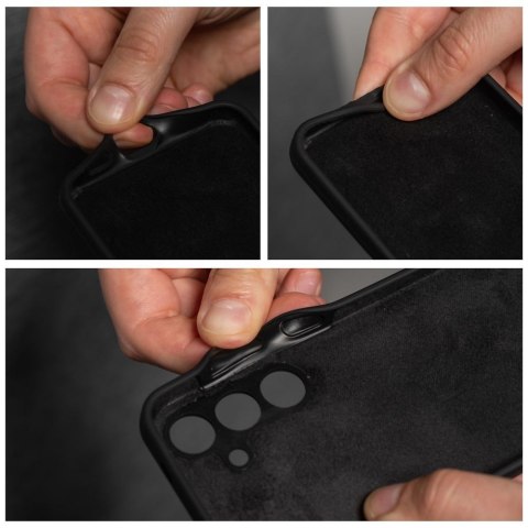 Futerał do Motorola G15 Silicone 2mm czarny