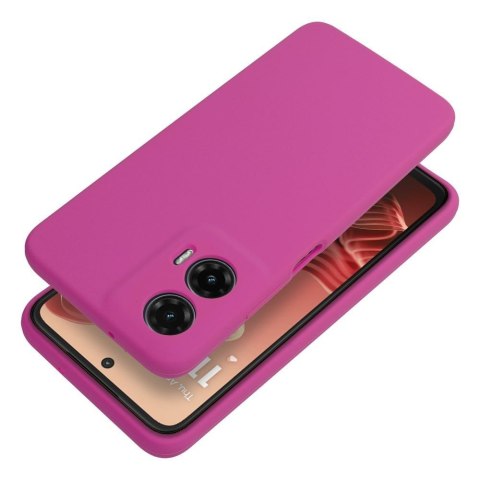 Futerał do Motorola G35 5G Silicone 2mm różowy