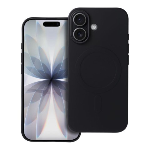 Futerał do iPhone 17 Silicone Mag Cover zgodny z MagSafe (big hole) czarny