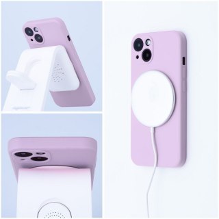 Futerał do iPhone 17 Silicone Mag Cover zgodny z MagSafe różowy