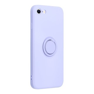 Futerał do iPhone 7 / 8 / SE 2020 / SE 2022 Silicone Ring fioletowy
