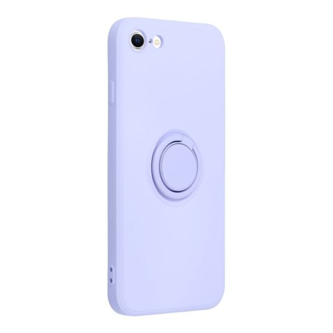 Futerał do iPhone 7 / 8 / SE 2020 / SE 2022 Silicone Ring fioletowy