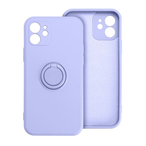 Futerał do iPhone 7 / 8 / SE 2020 / SE 2022 Silicone Ring fioletowy