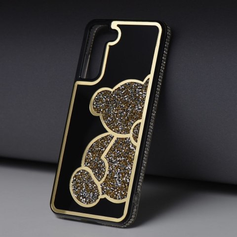 Futerał do iPhone 7 / 8 / SE 2020 / SE 2022 Teddy Bear złoty