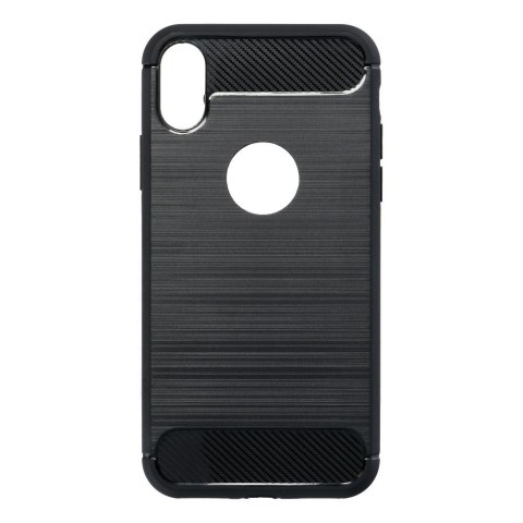 Futerał do iPhone X Carbon czarny