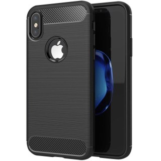 Futerał do iPhone XS MAX Carbon czarny