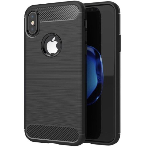 Futerał do iPhone XS MAX Carbon czarny
