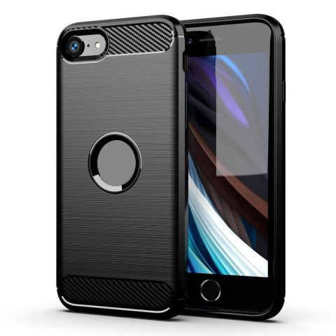 Futerał do iPhone SE 2020 Carbon czarny