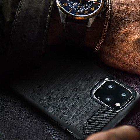 Futerał do iPhone SE 2020 Carbon czarny