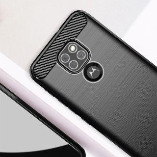 Futerał do Motorola Moto G9 PLAY / E7 PLUS Carbon czarny