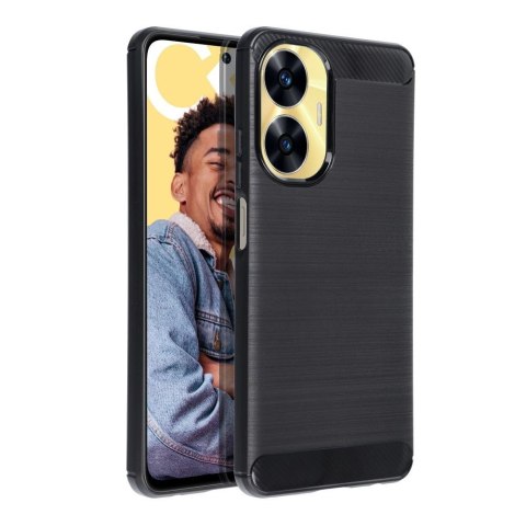 Futerał do Realme C55 Carbon czarny