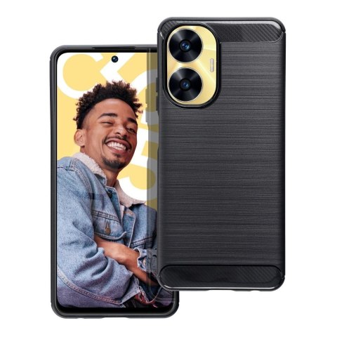 Futerał do Realme C55 Carbon czarny