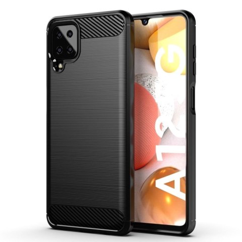 Futerał do Samsung A12 Carbon czarny